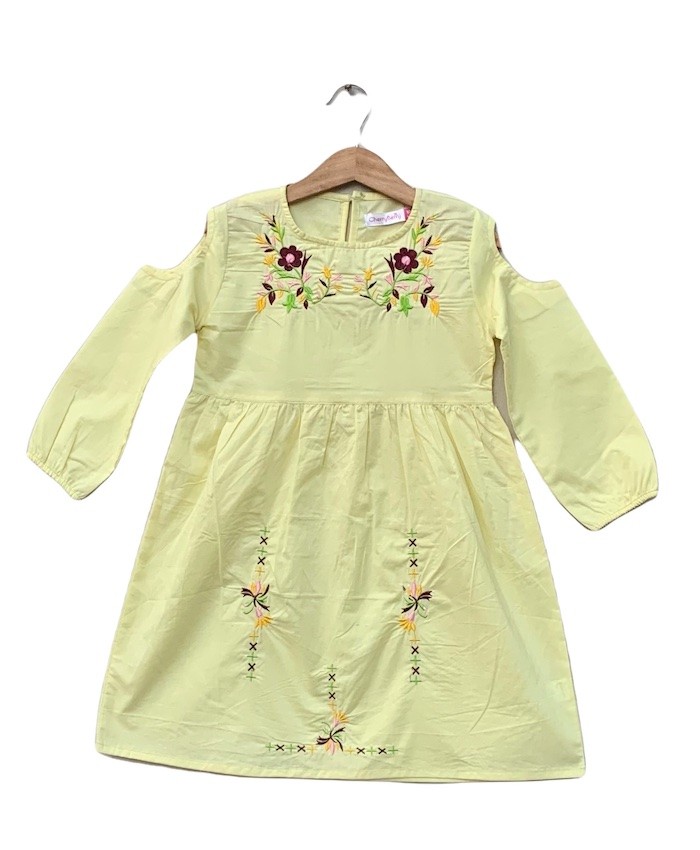 Baby Girls Cotton Embroider Top